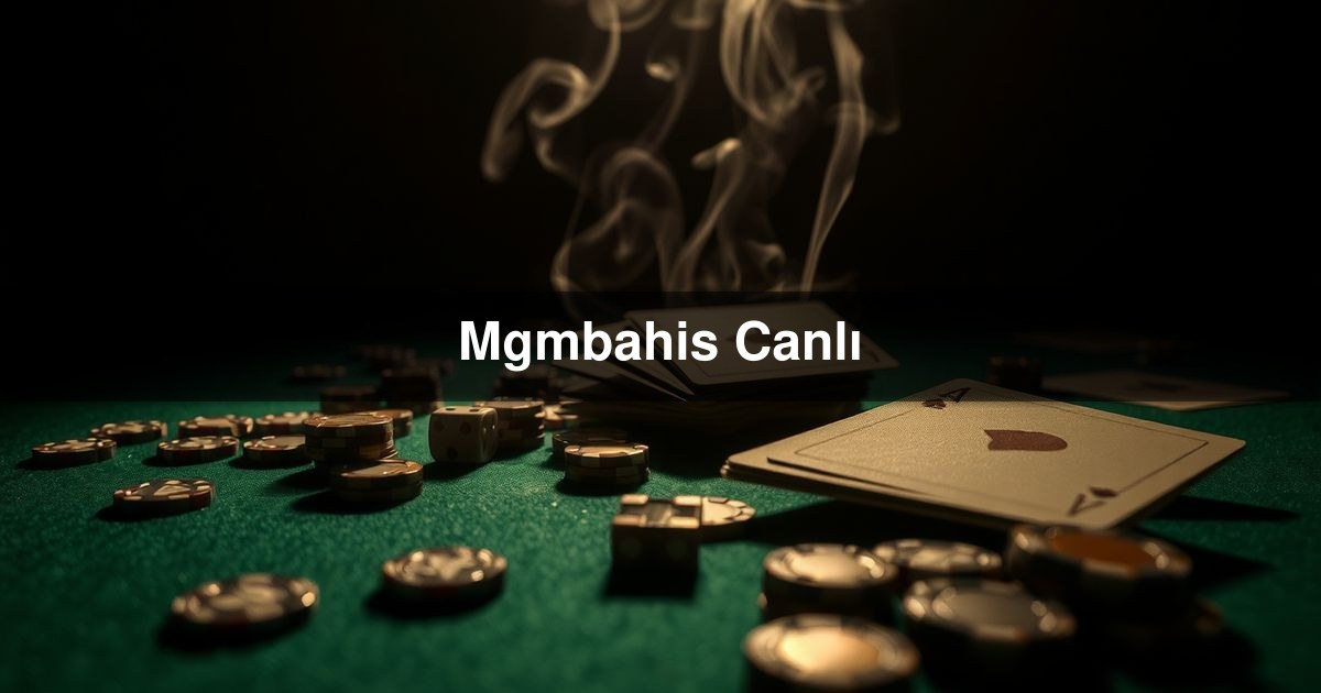 Mgmbahis Canlı