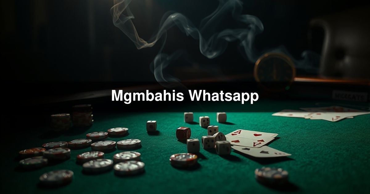 Mgmbahis Whatsapp